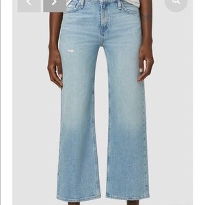Hudson Rosie high rise wide leg jeans 25